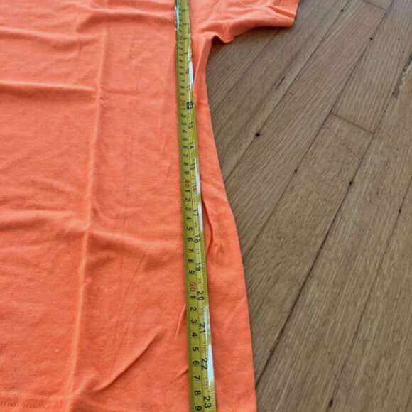 Vintage American Apparel Mens 3x Tshirt Lot Small Neon Orange Teal Yellow 50/50 - Picture 3 of 11